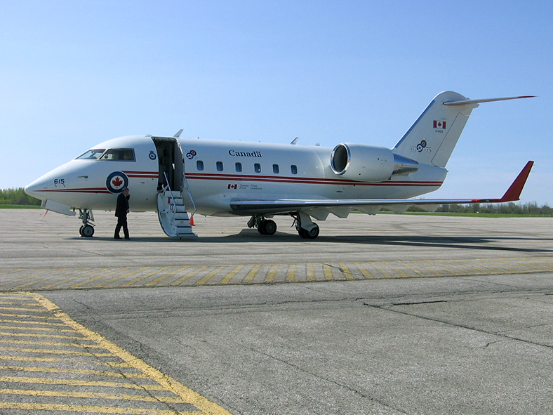 Canadian Government plane